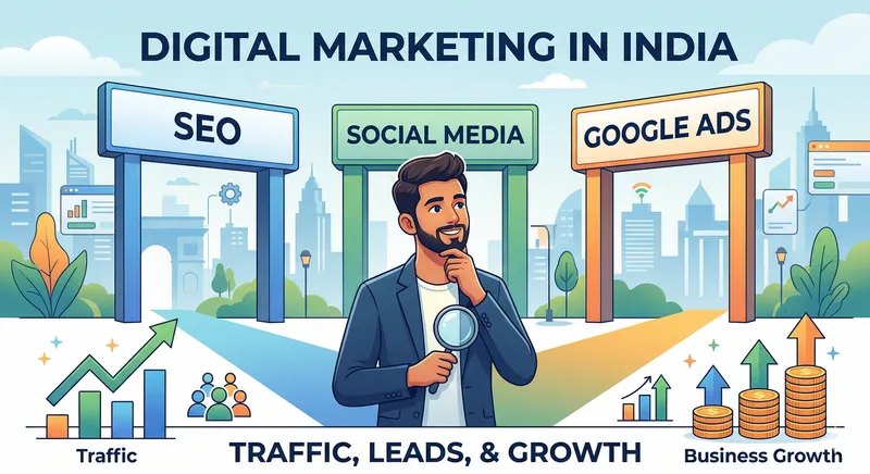 SEO vs Social Media vs Google Ads in India (2026): Which Strategy is Best for Your Business?
