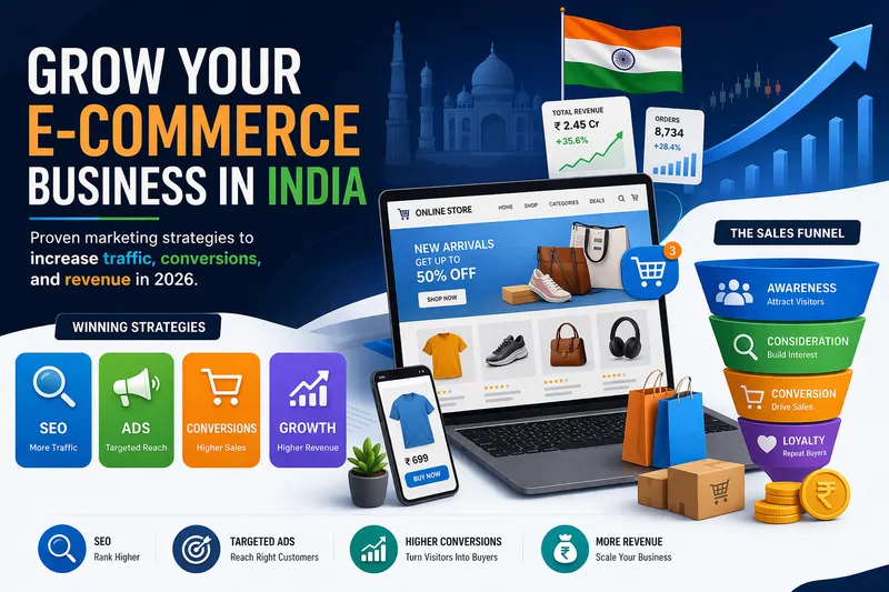 E-commerce Marketing & Sales Growth Strategy in India (2026)