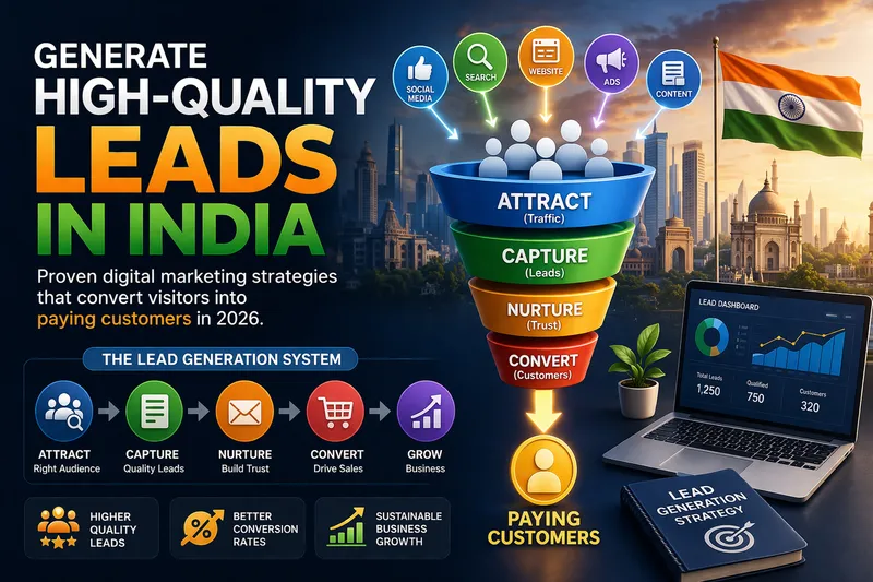 Lead Generation Funnel & Conversion Strategy in India (2026)