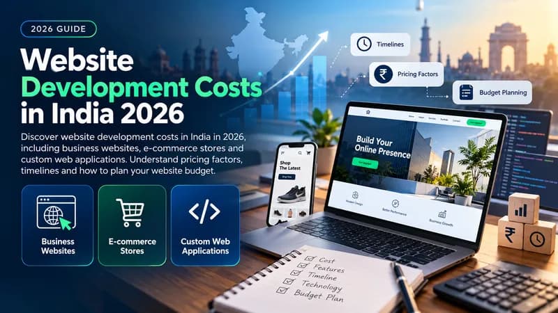 Website Development Cost in India (2027): Price Ranges by Website Type