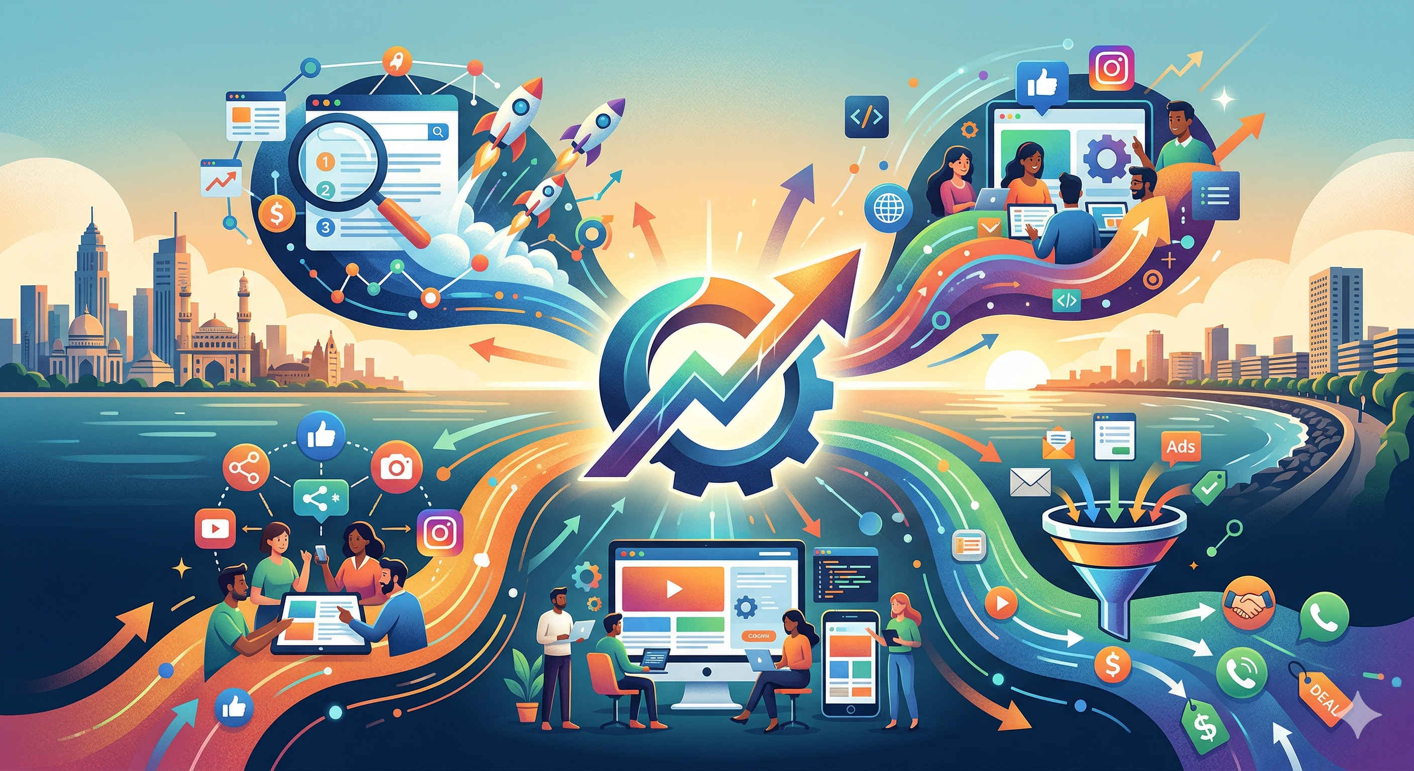 Digital Marketing Strategy & Business Growth by CreaTech Squads