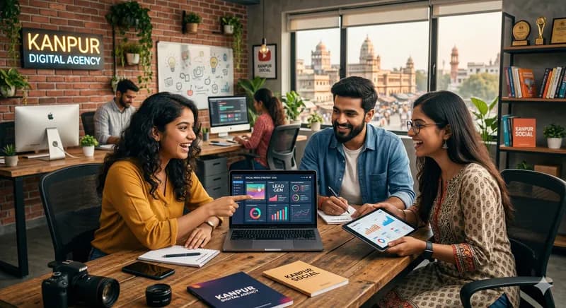 Social Media Lead Generation Strategy in Kanpur by CreaTech Squads