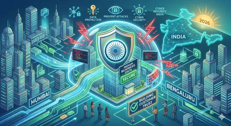 Cyber Security System & Data Protection Strategy for Businesses in India (2026)