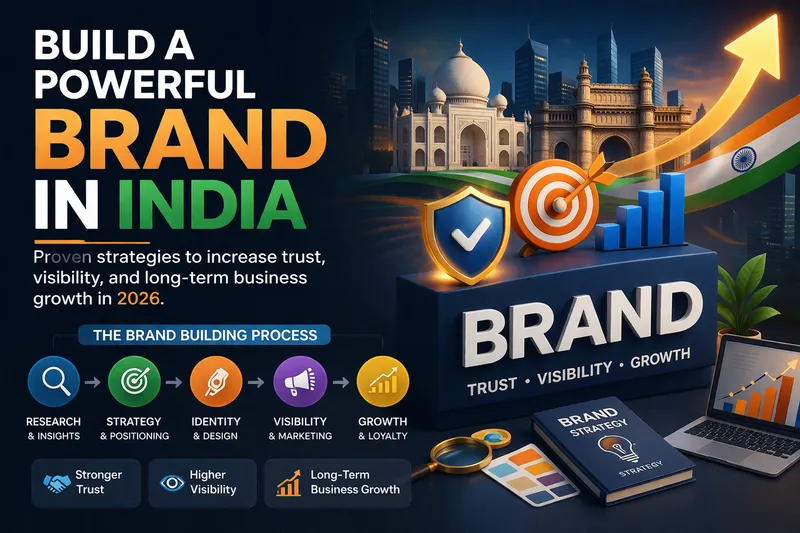 Branding Strategy for Businesses in India (2026): How to Build Trust, Authority & Long-Term Growth