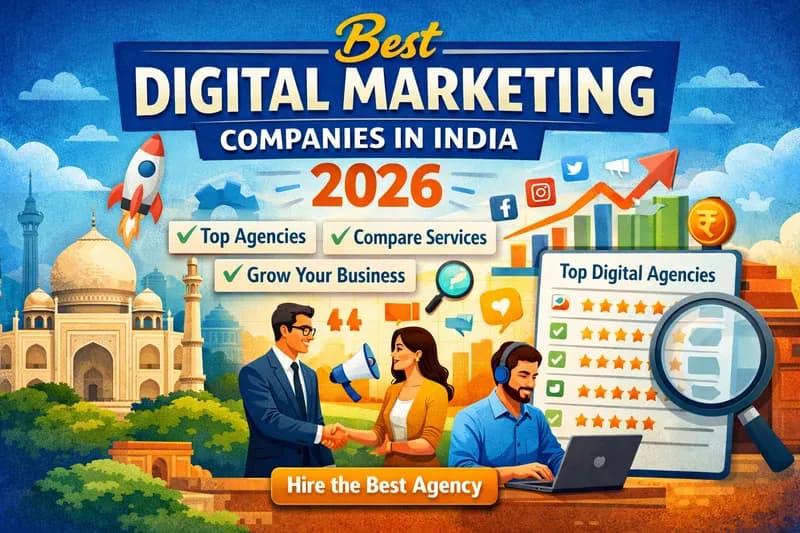 Top 10 Best Digital Marketing Companies in India (2026) – Trusted Agencies for Business Growth