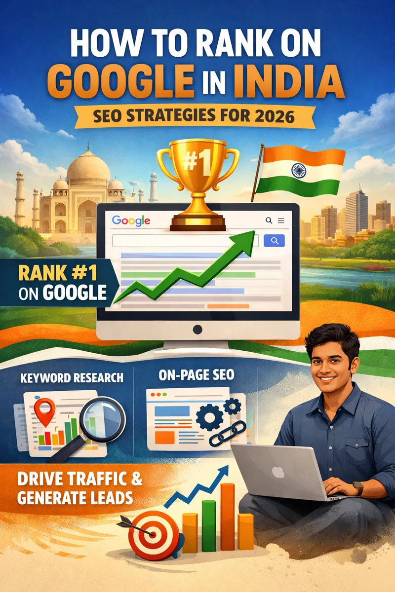 How to Rank on Google in India (2026): Step-by-Step SEO Guide for First Page Ranking