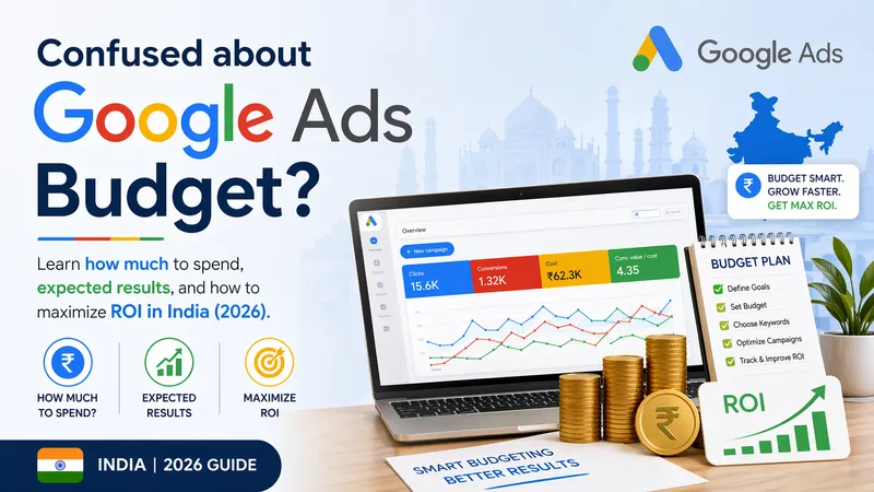 Google Ads Cost in India (2026): Budget Guide, ROI & Smart Spending Strategy