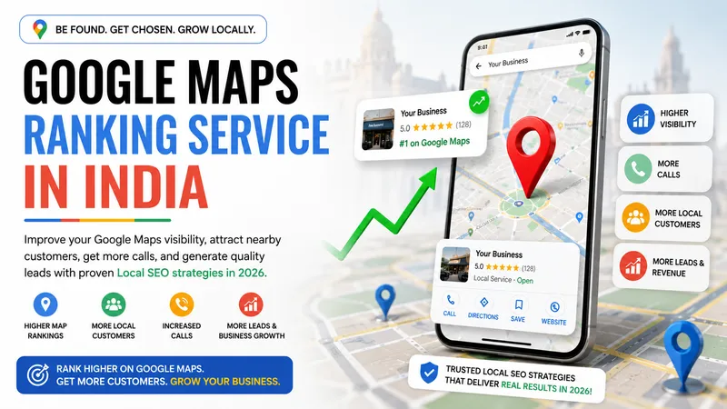 Google Maps Ranking Service in India (2026): How Local Businesses Rank Higher on Google Maps