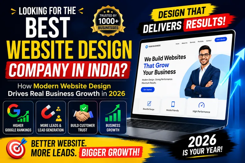 Best Website Design Company in India for Small Business (2026): How Modern Websites Help Generate More Leads