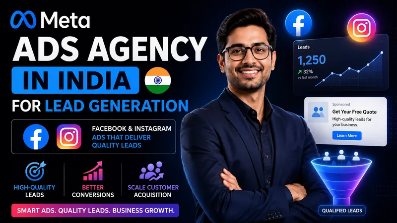 Best Meta Ads Agency in India for Lead Generation (2026): How Businesses Get High Quality Facebook & Instagram Leads