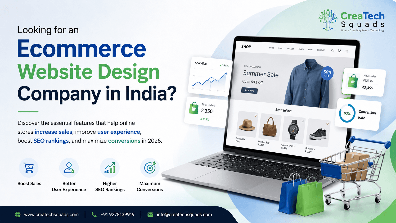 Essential Ecommerce Website Features That Help Businesses Increase Sales and Customer Trust